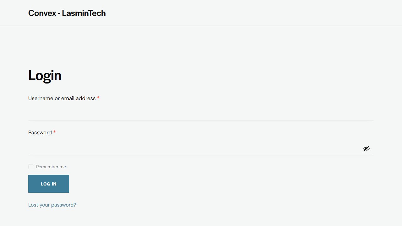 Convex theme preview